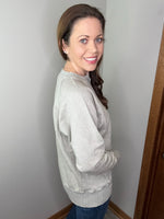 Load image into Gallery viewer, Spark Interest Pullover in Sleet
