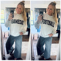 GAME DAY Reversible Mock Neck Sweatshirt