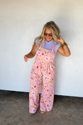 {Pre-Order} Spring Floral Karli Boho Overalls~ 3 Styles