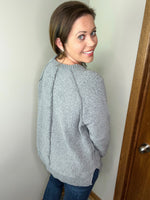 Load image into Gallery viewer, Couldn&#39;t Decide Sweater In Heather Gray
