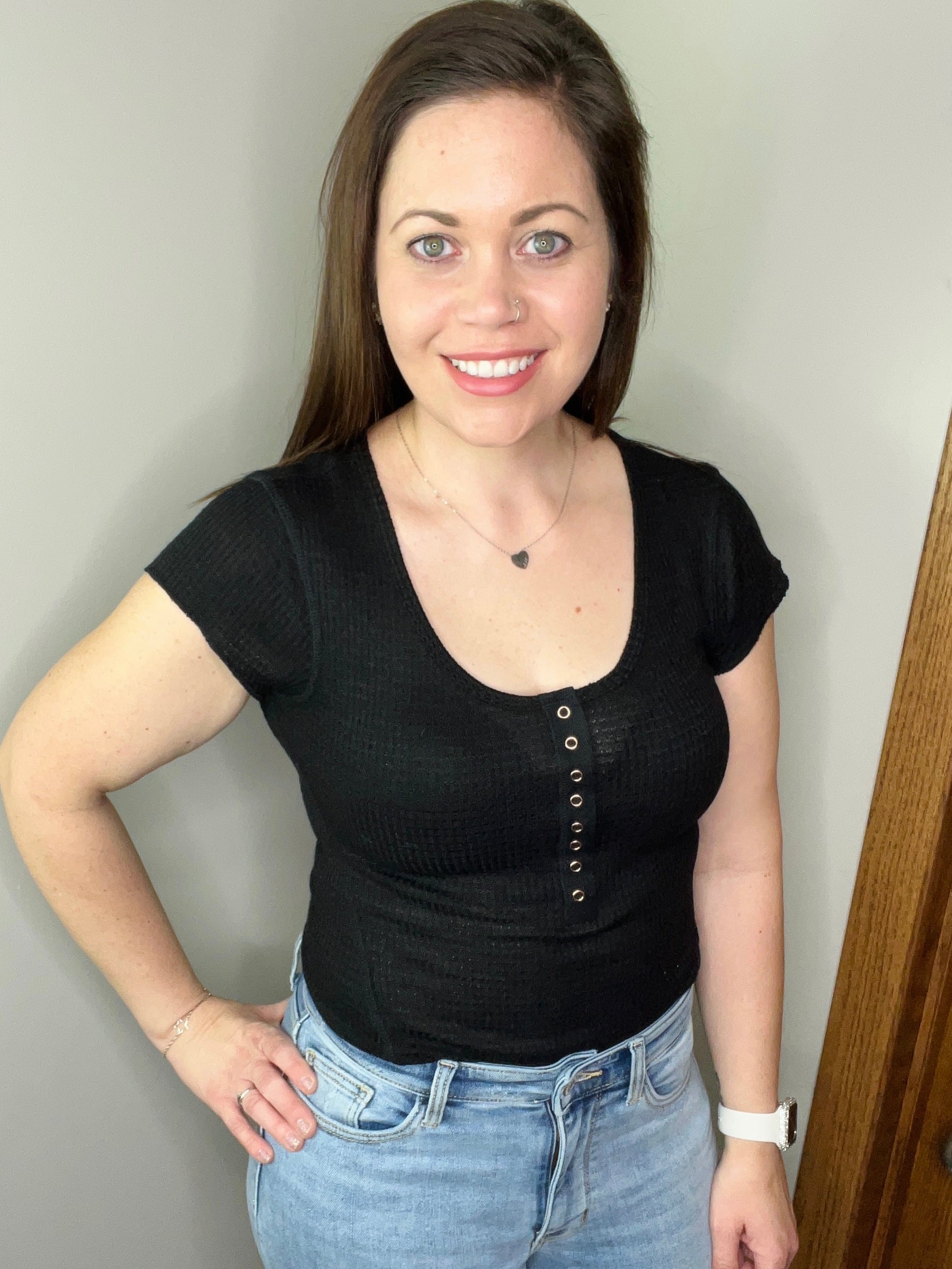 Bring It Back Top In Black FINAL SALE