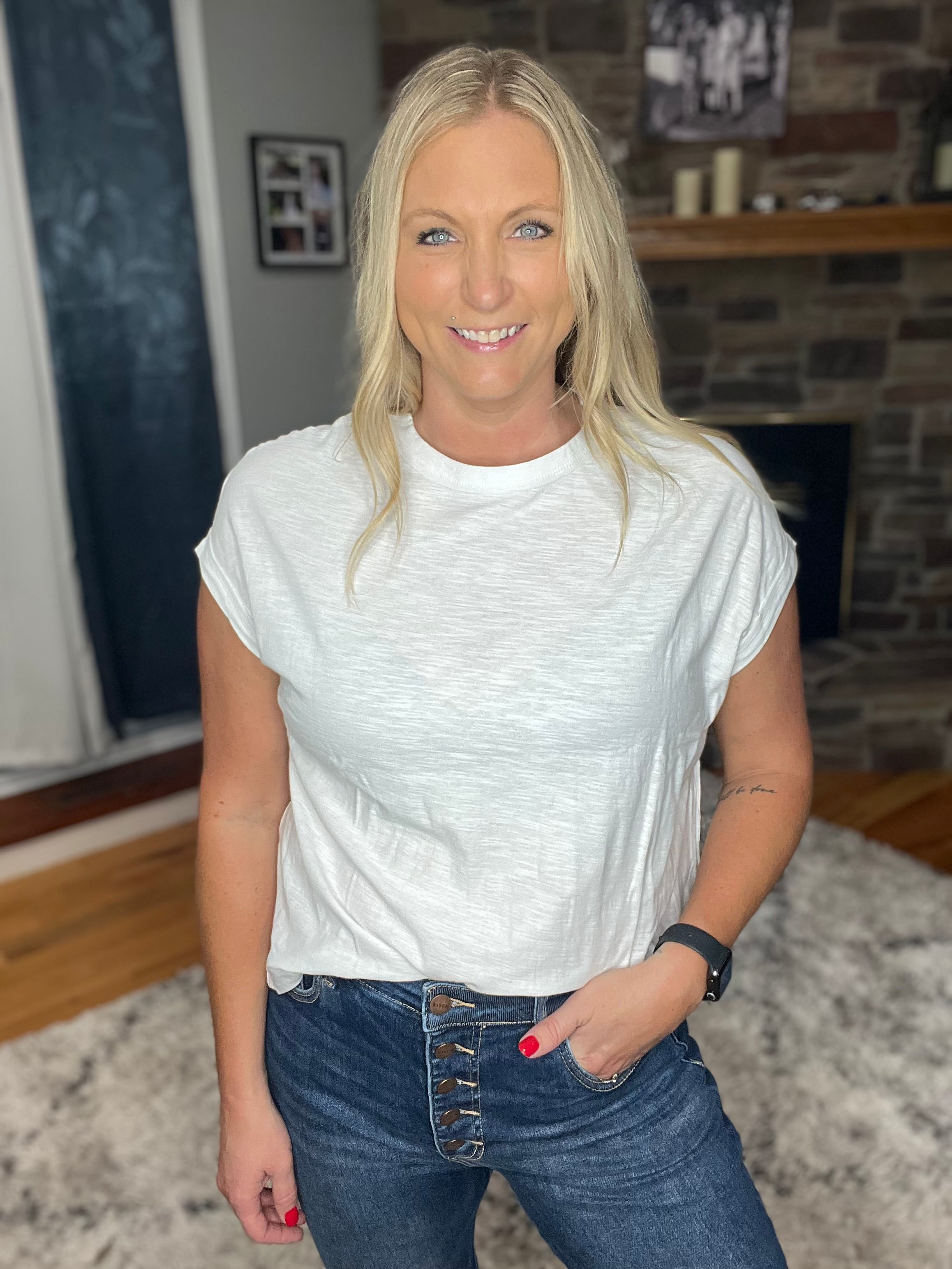 Better Days Tee in White