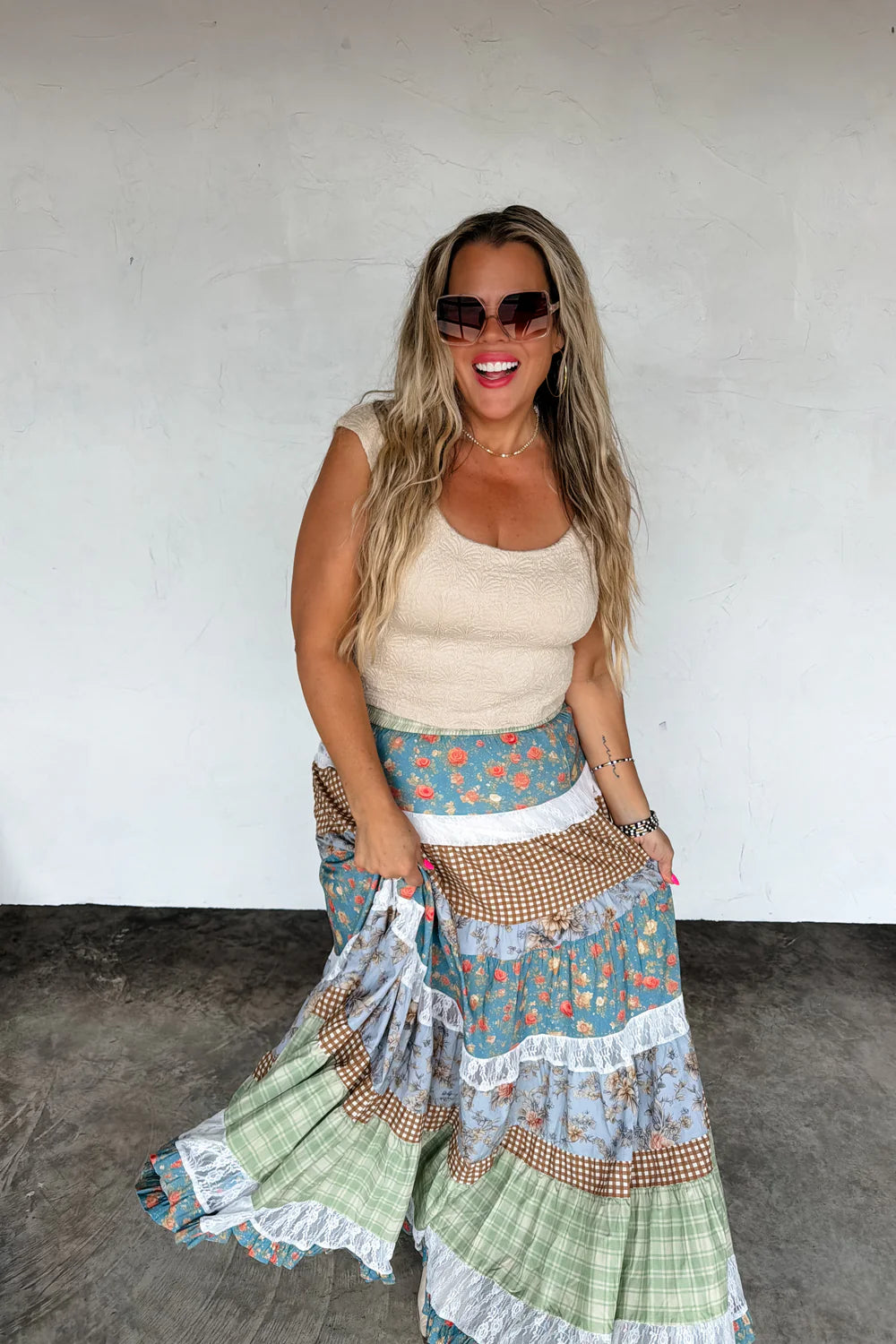 {Pre-Order} Country Summer Maxi Skirt