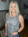 Sand Swept Camo Tank FINAL SALE