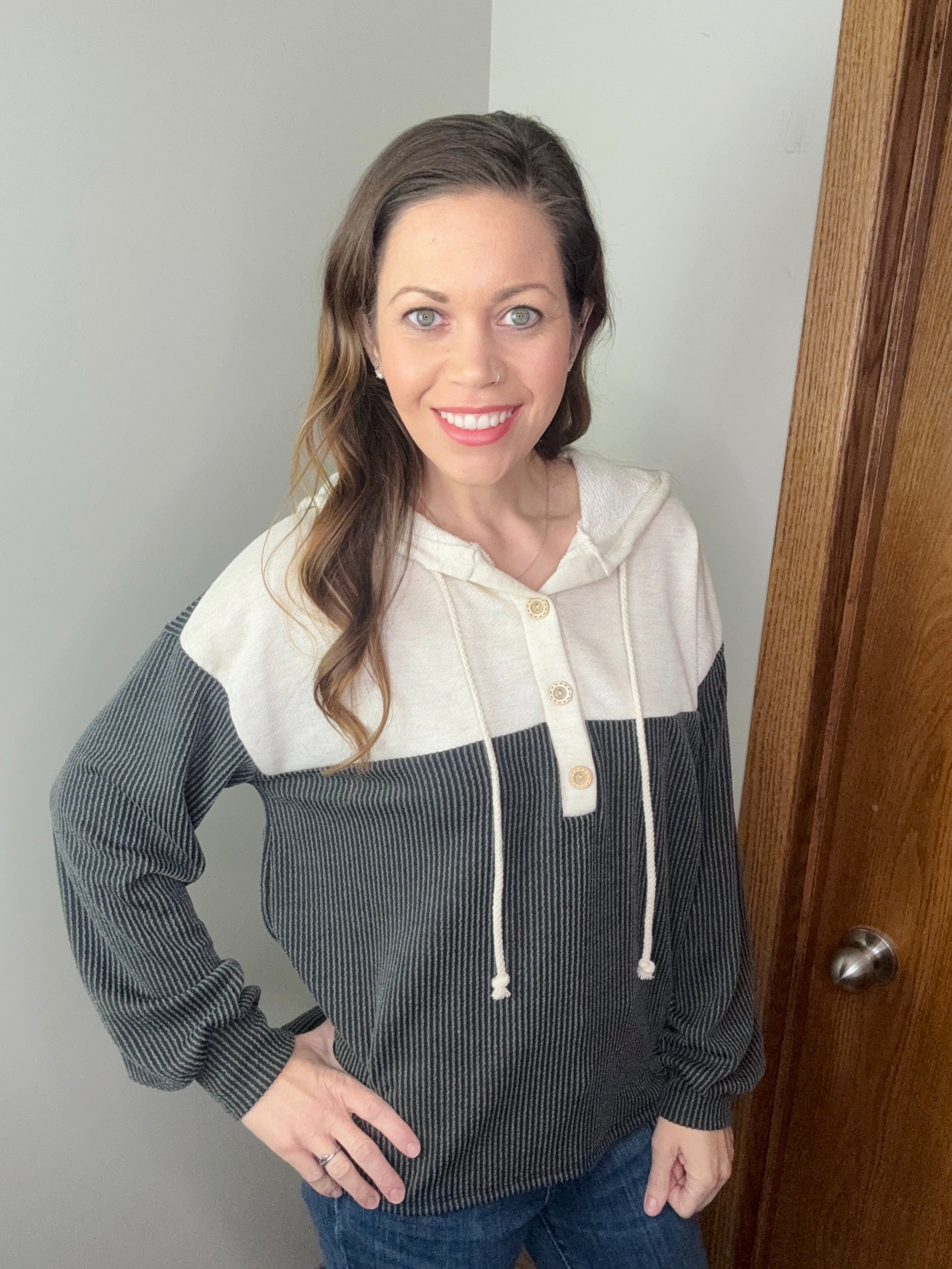 Midnight Coast Colorblock Hoodie