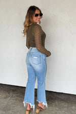 Load image into Gallery viewer, {Pre-Order} Urban Non Distressed Crop Jeans
