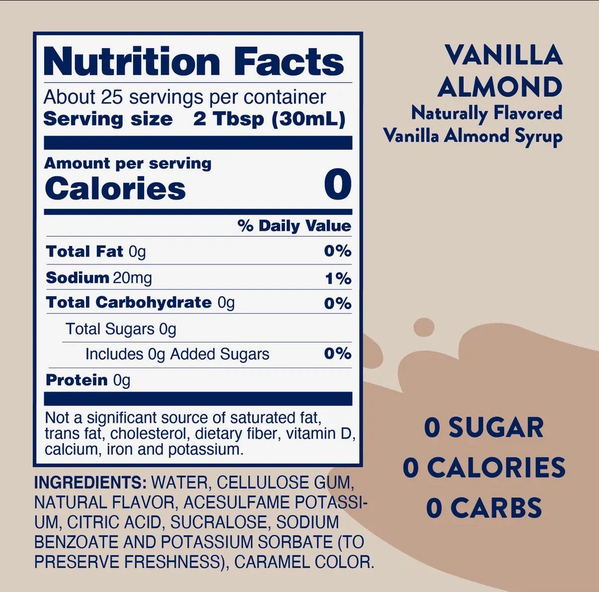 Jordan’s Skinny Mix Syrups