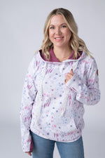 Load image into Gallery viewer, Hailey Pullover Hoodie - Wildflower Gardens
