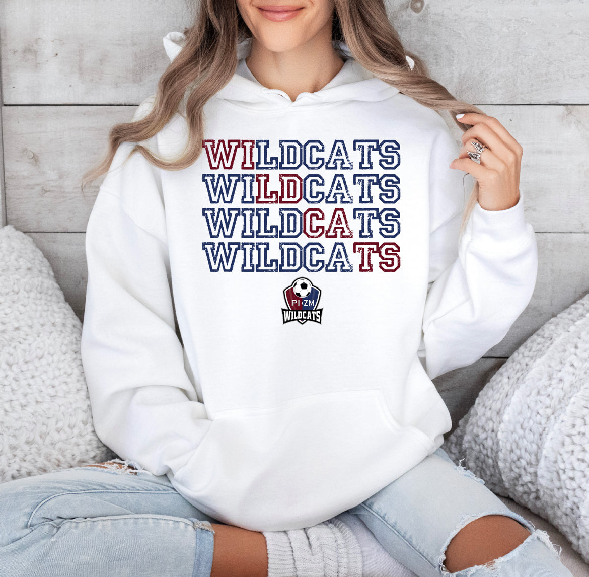 PIZM Stacked Hoodie or Crew