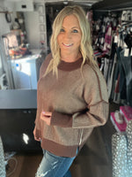 Load image into Gallery viewer, Timeless Sweater in Brown
