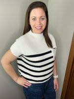 Load image into Gallery viewer, Established Sweater Top In Ivory
