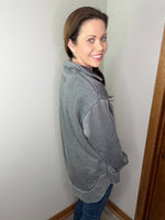 Load image into Gallery viewer, Mineral Wash Quarter Zip Baylor Weekender
