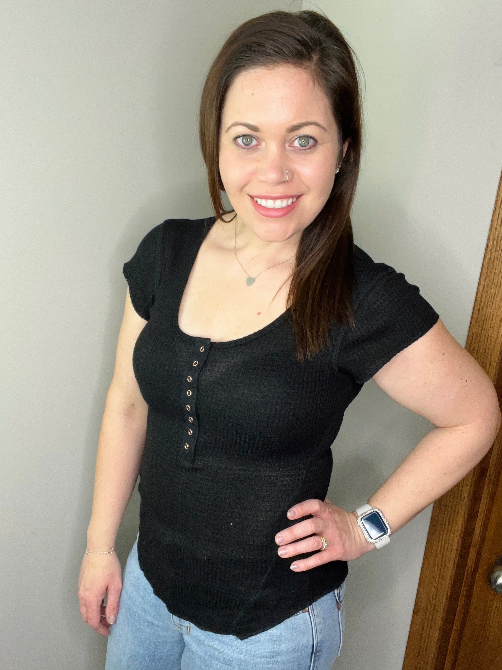 Bring It Back Top In Black FINAL SALE