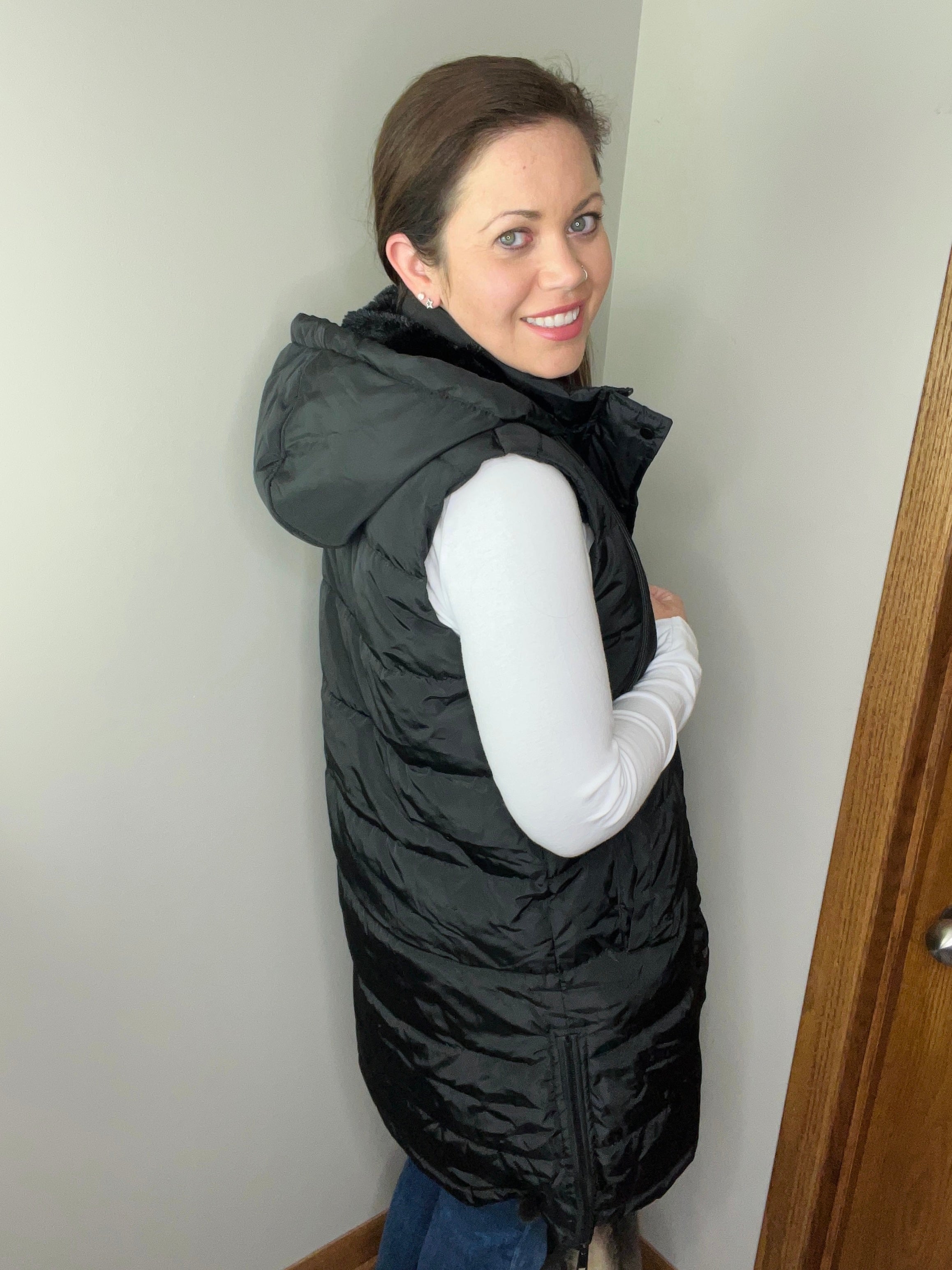 Polar Vest In Black