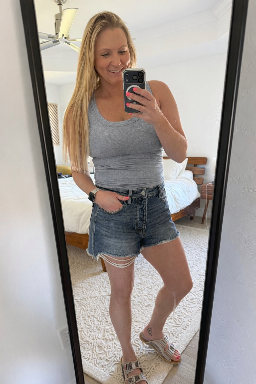 The Perfect Tank - Heather Gray