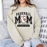 Load image into Gallery viewer, Baseball Mom Hoodie, Pullover, or Tee in Tan
