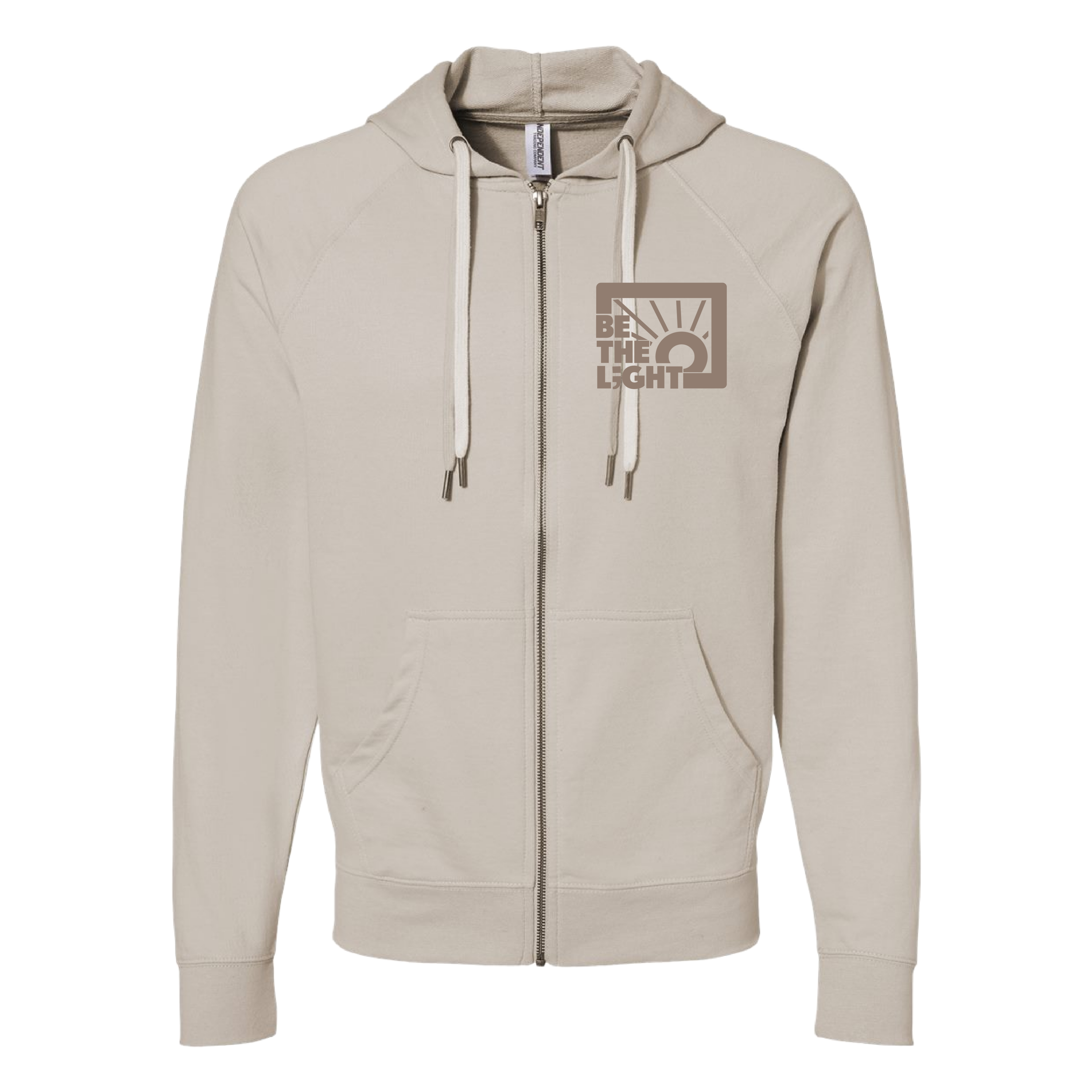 Be The Light Sand Zip Up