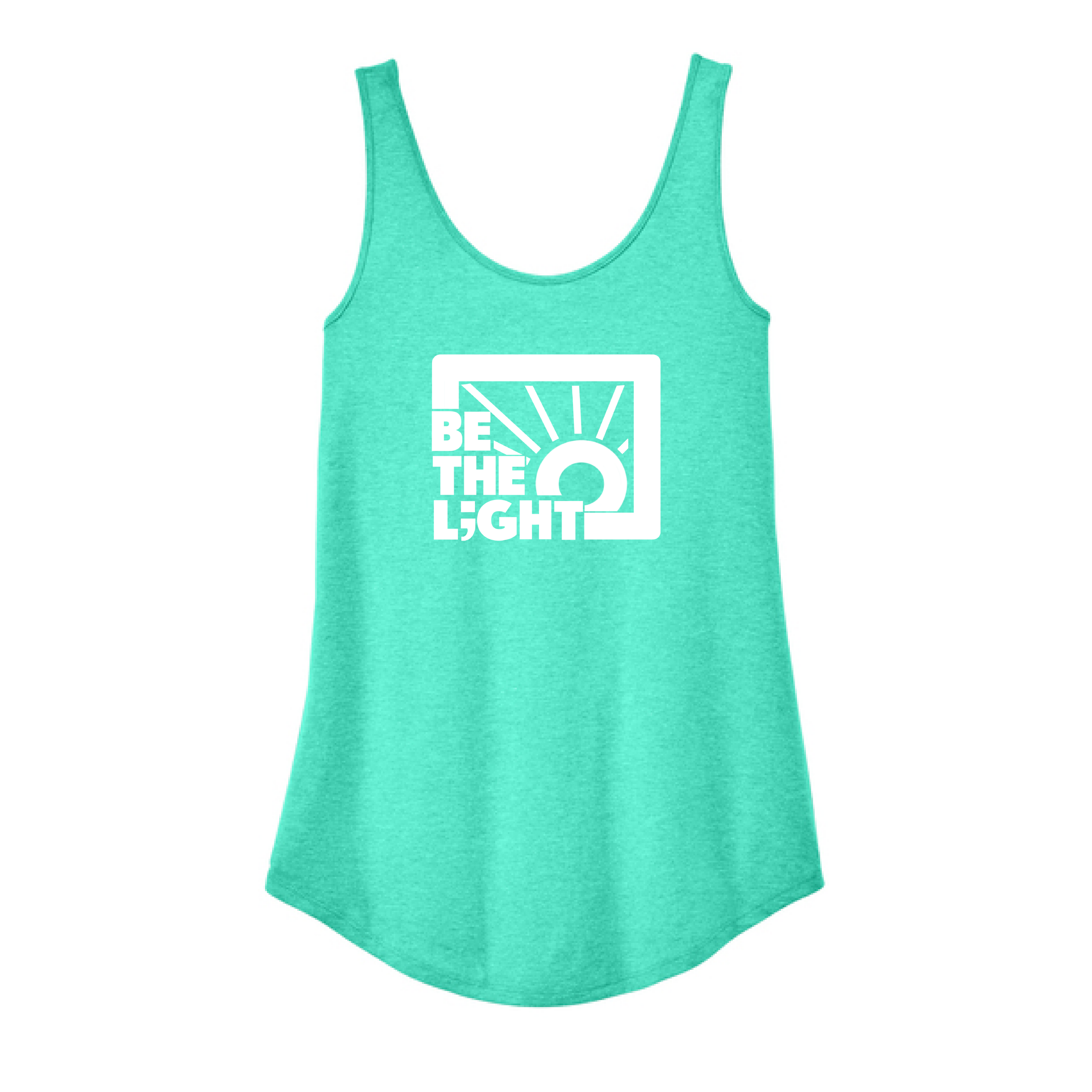 Be the Light Tank in Heather Aqua