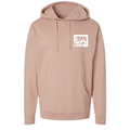 Be the Light Hoodie in Pigment Dusty Pink