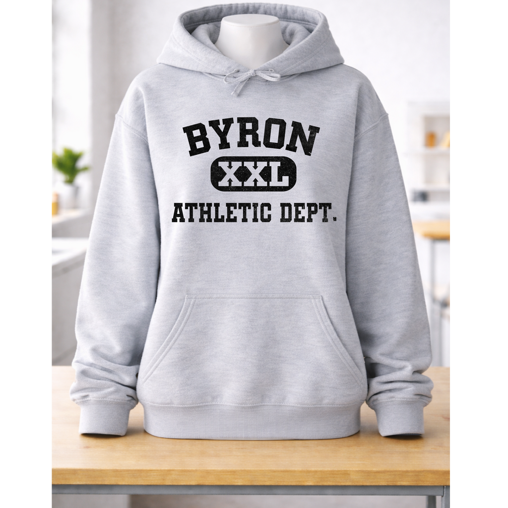Byron Athletic Dept Crew or Hoodie