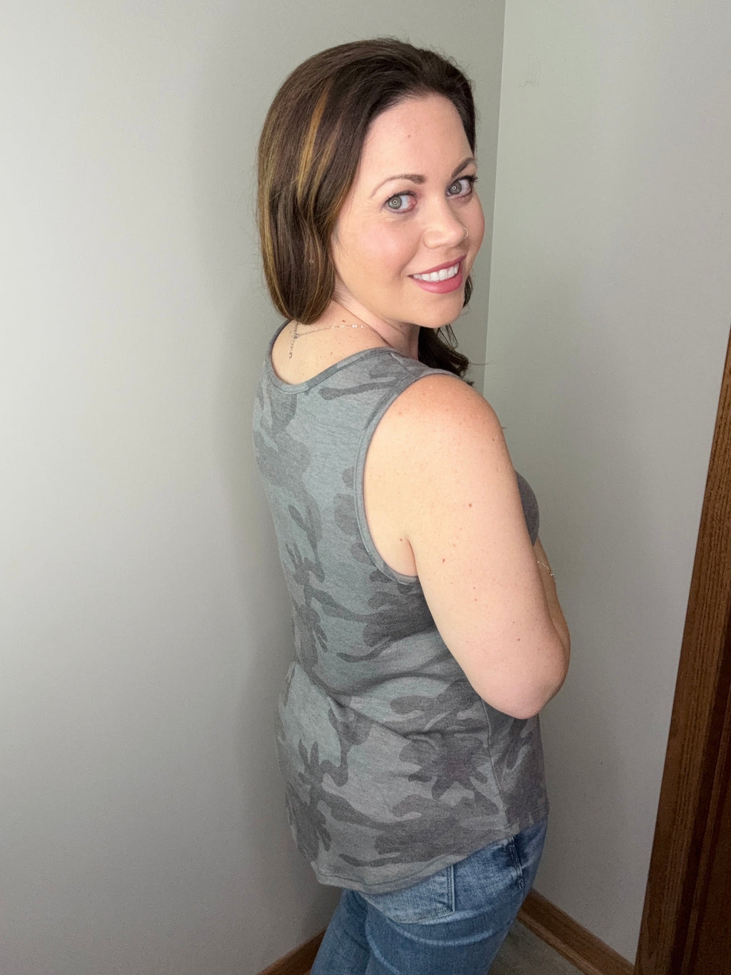 Sand Swept Camo Tank FINAL SALE