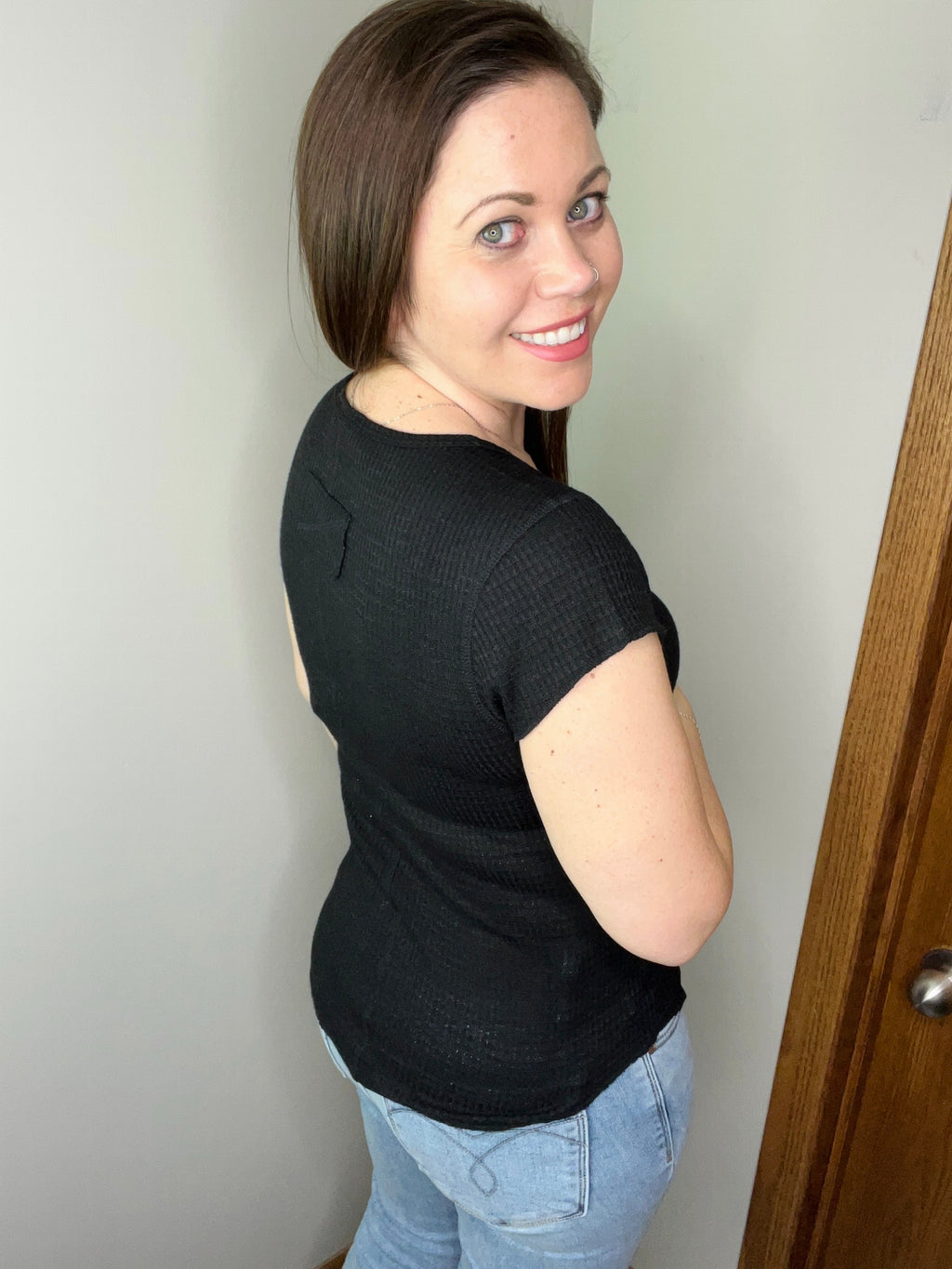 Bring It Back Top In Black FINAL SALE