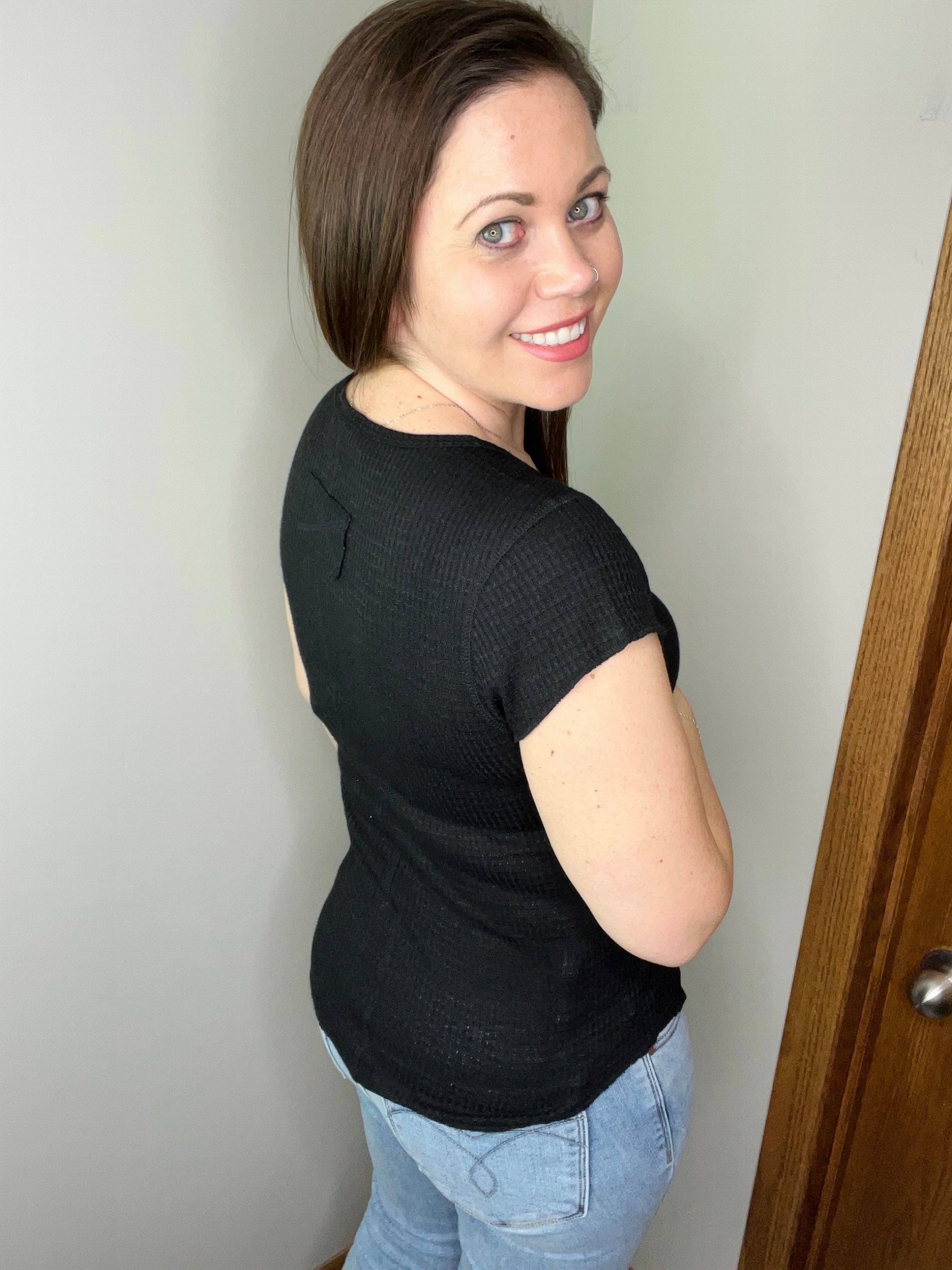 Bring It Back Top In Black FINAL SALE