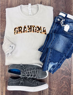 Load image into Gallery viewer, Halloween Friends Pullover in Heather Dust
