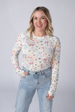 Load image into Gallery viewer, Blair Long Sleeve Top - Wildflower Gardens
