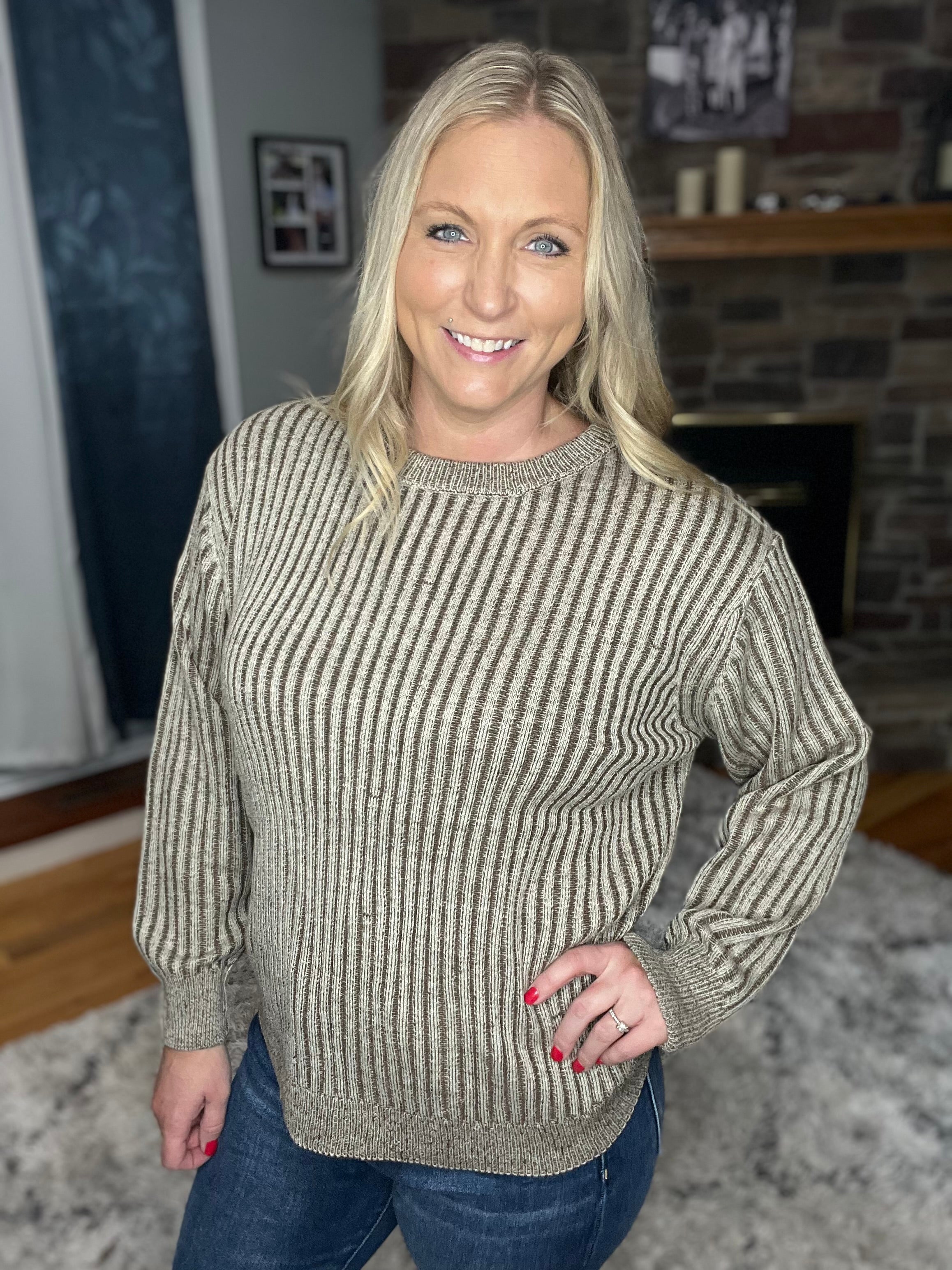 Existence Sweater in Brown