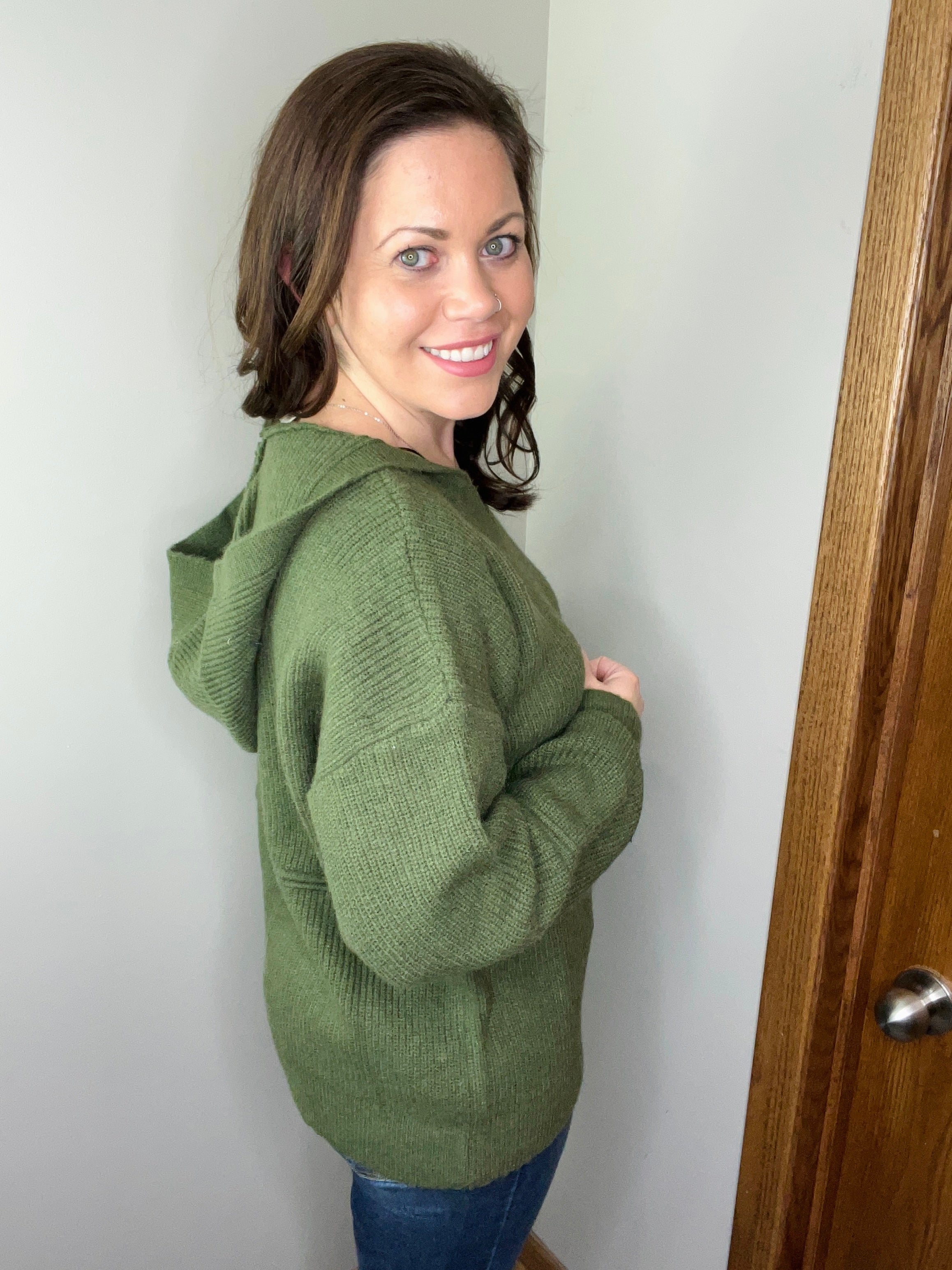 Loaded Sweater In Olive