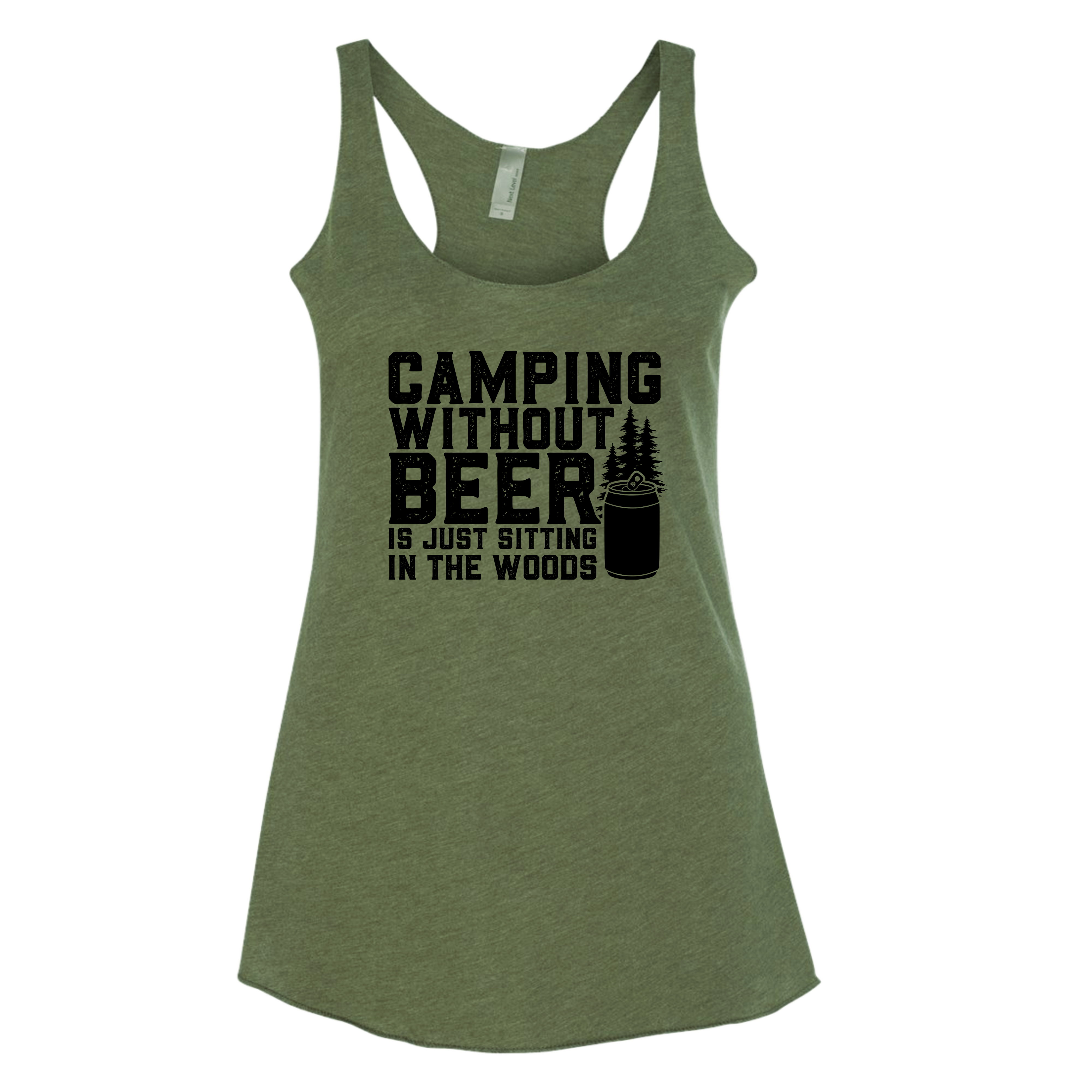 Camping Without Beer Tee or Tank