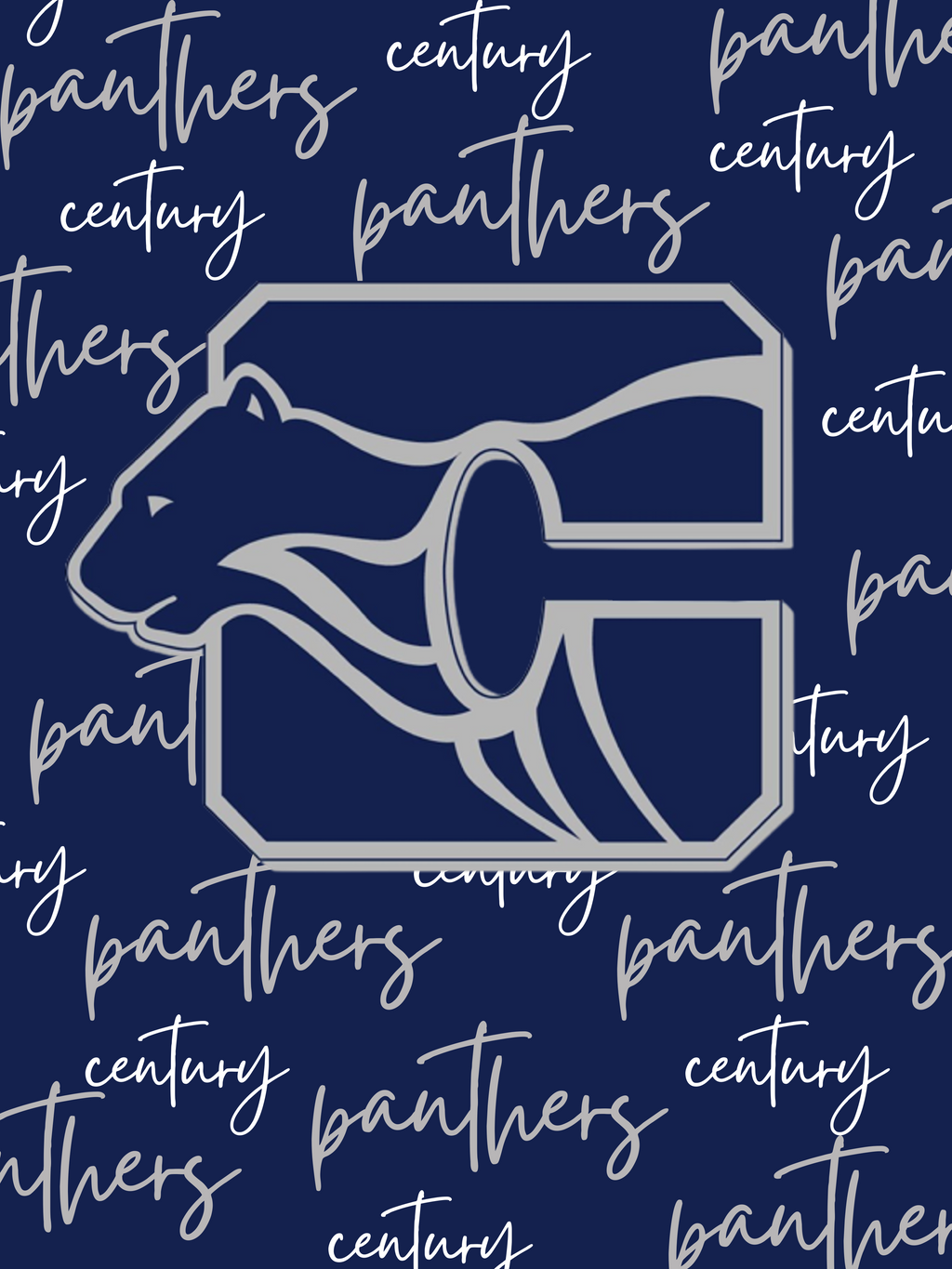 Century Panthers Fleece Blanket