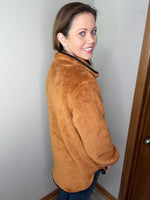 Load image into Gallery viewer, The Camel Teddy Sherpa Pullover
