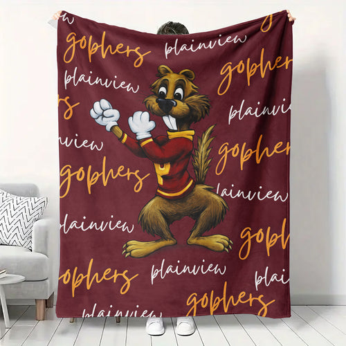 Plainview Gophers Fleece Blanket
