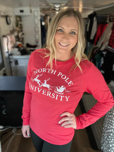 North Poll University Long Sleeve Tee