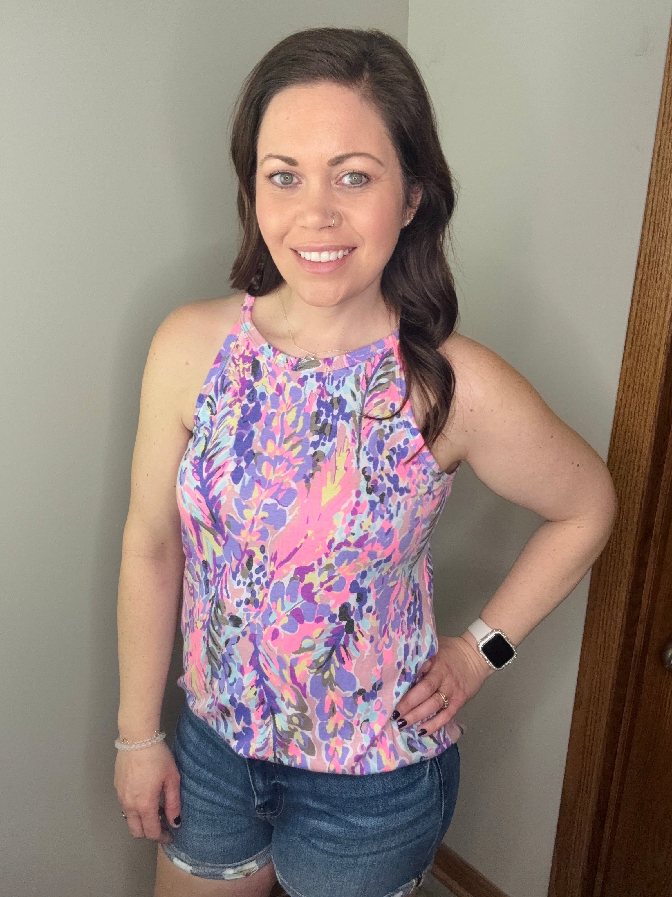 Hold Me Up Tank In Plum FINAL SALE