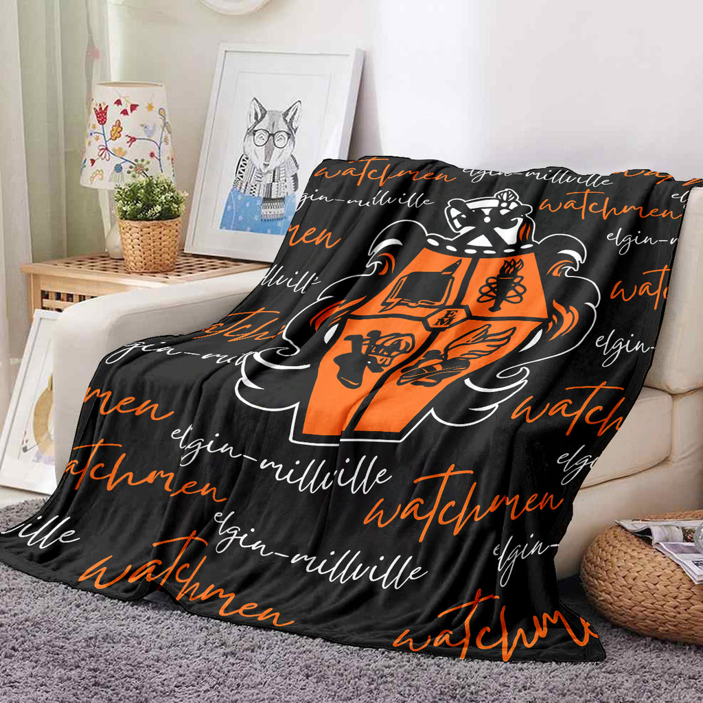 Elgin Watchmen Fleece Blanket