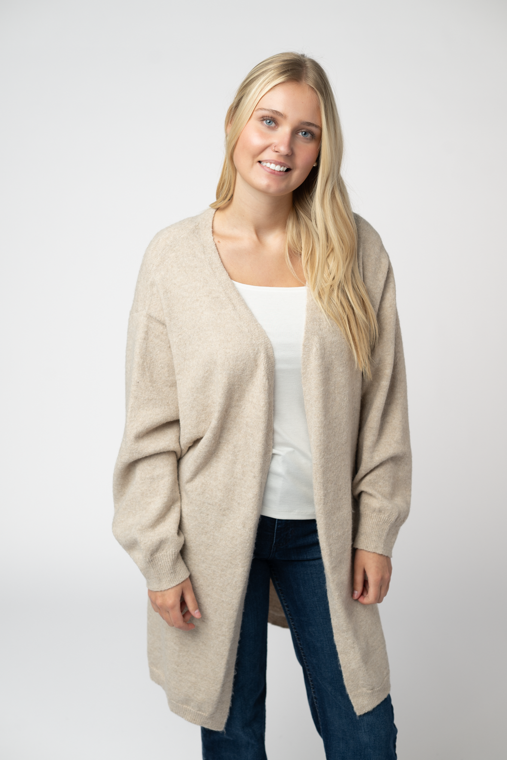 Cozy Cardigan - Tan