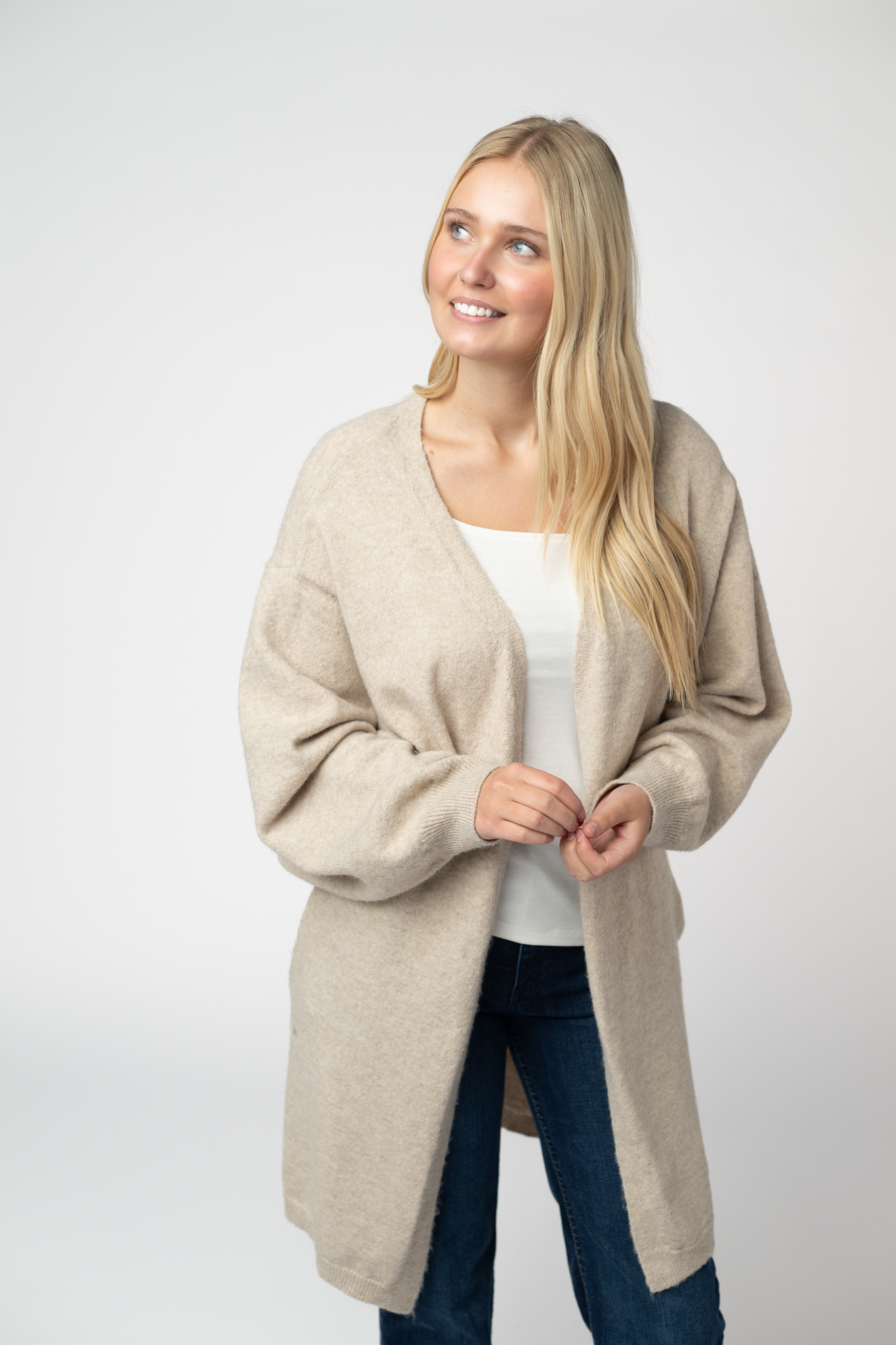 Cozy Cardigan - Tan