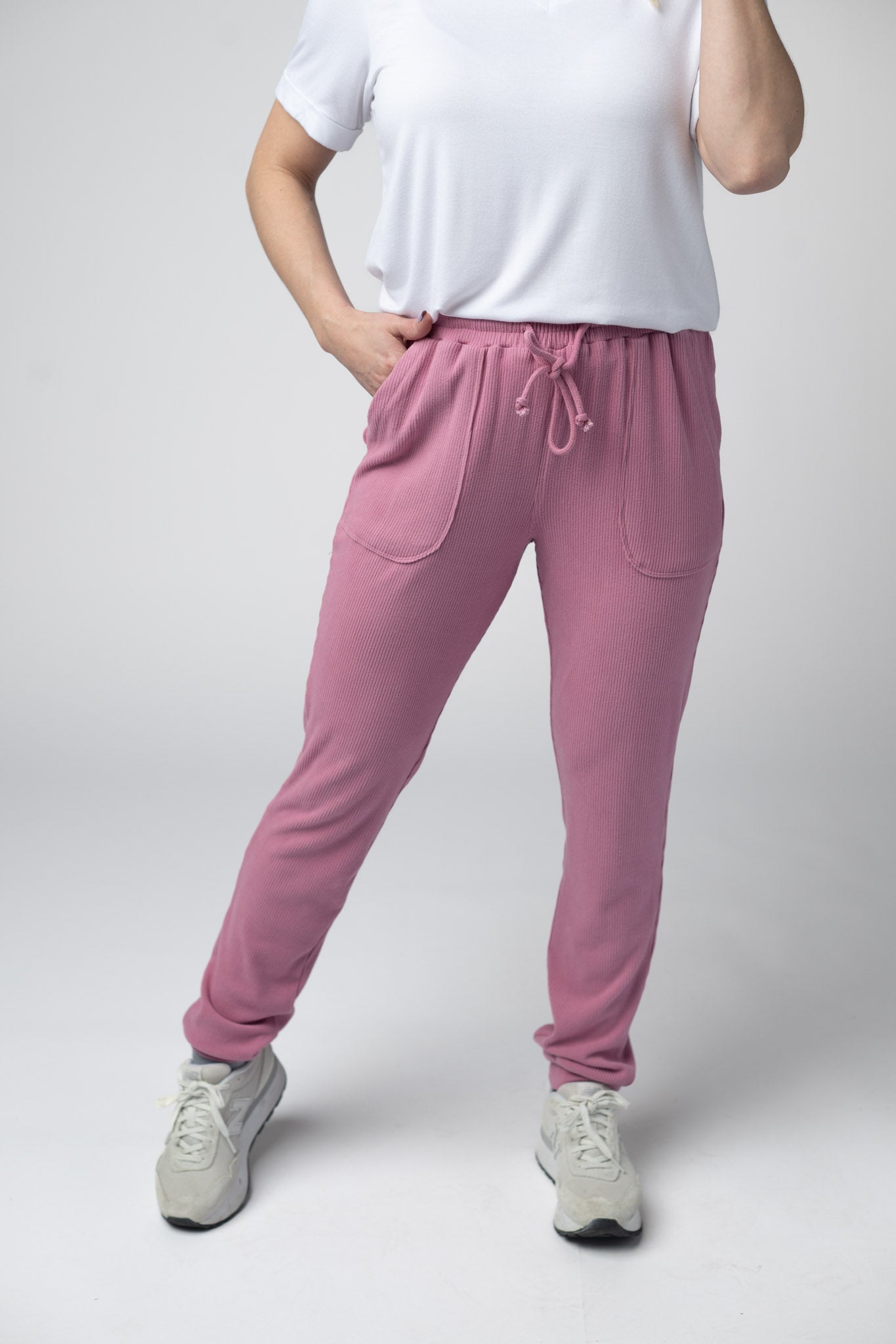 Corrine Joggers - Rose