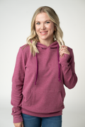 Hailey Hoodie - Raspberry