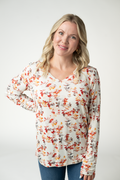 Larissa Long Sleeve - Autumn Watercolor