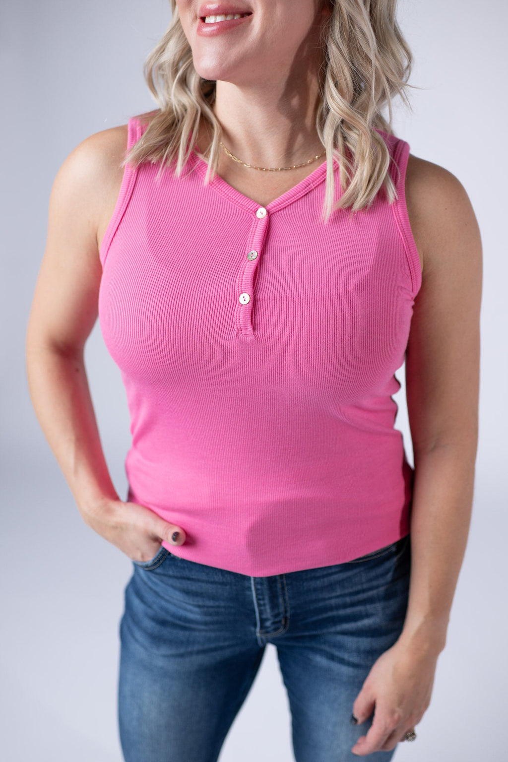 Addison Tank - Pink