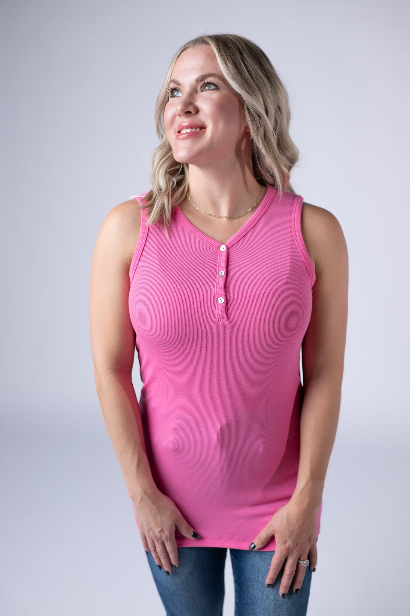 Addison Tank - Pink