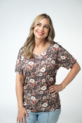 Chloe Cozy Top - Blushwood Floral