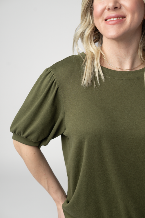 Katie Cozy Top - Olive