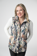Remy Zip Up Vest - Dark Camo
