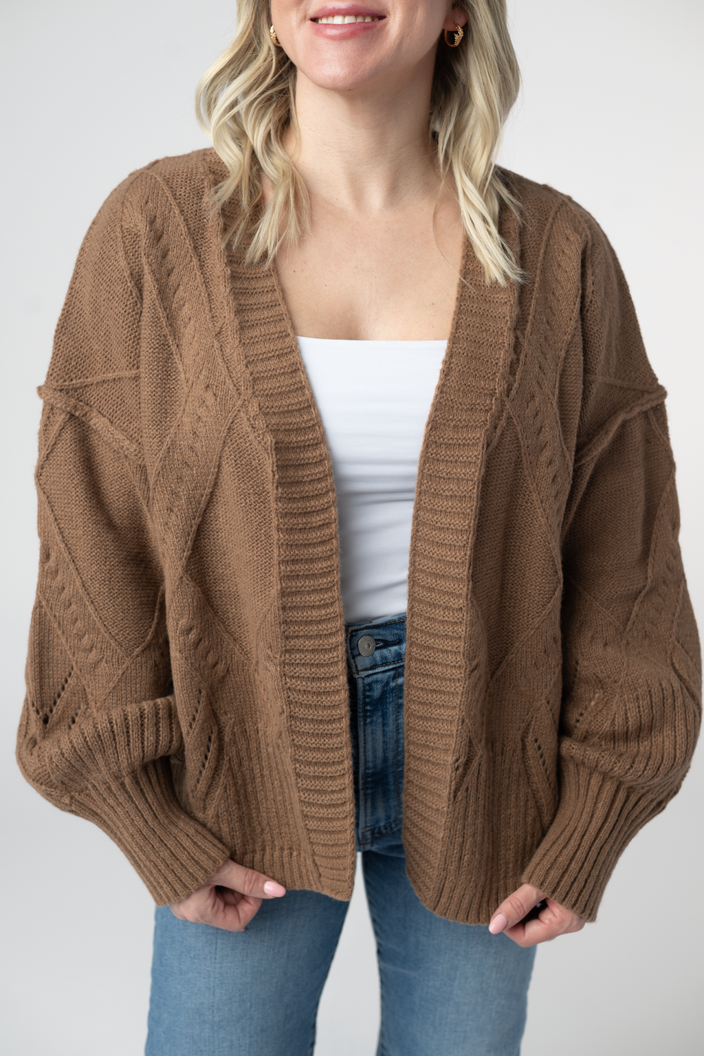 Willow Cardigan - Mocha
