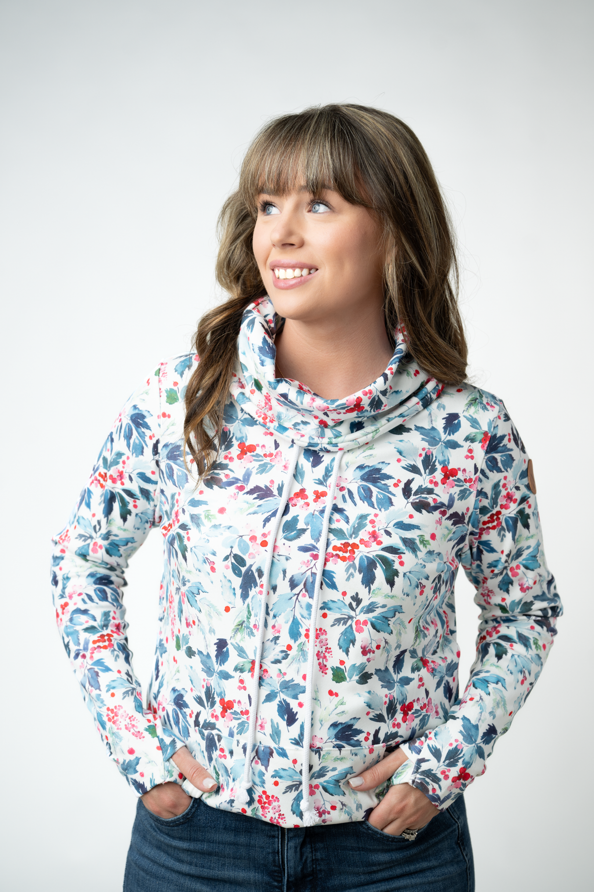 Soft Funnel Neck - Winter Berry